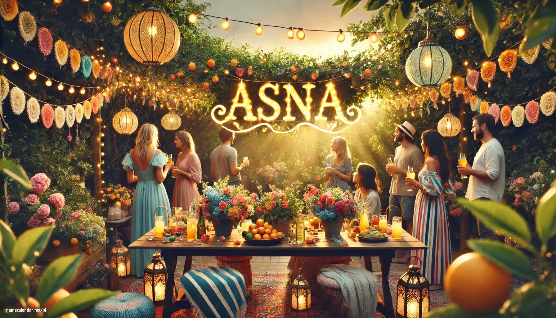 Uroczystość imieninowa i imieninowa - Asna