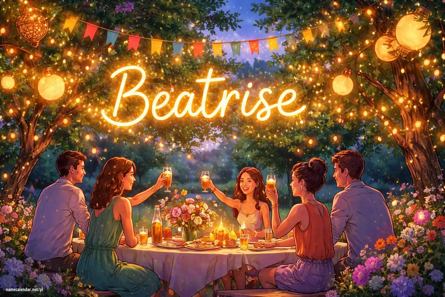 Uroczystość imieninowa i imieninowa - Beatrise