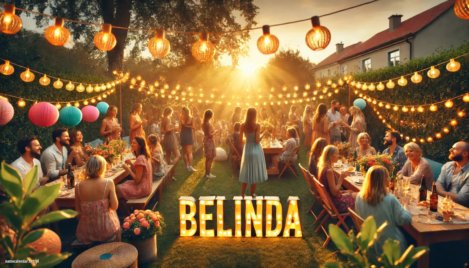 Uroczystość imieninowa i imieninowa - Belinda