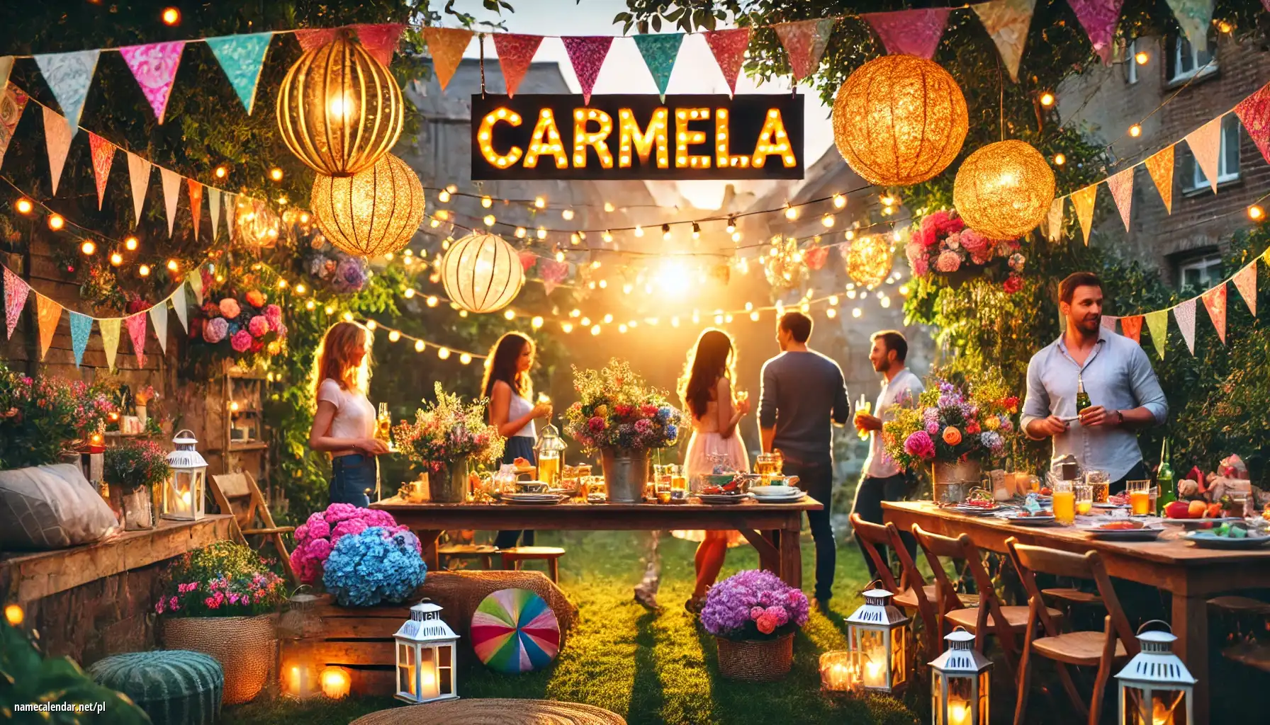 Uroczystość imieninowa i imieninowa - Carmela