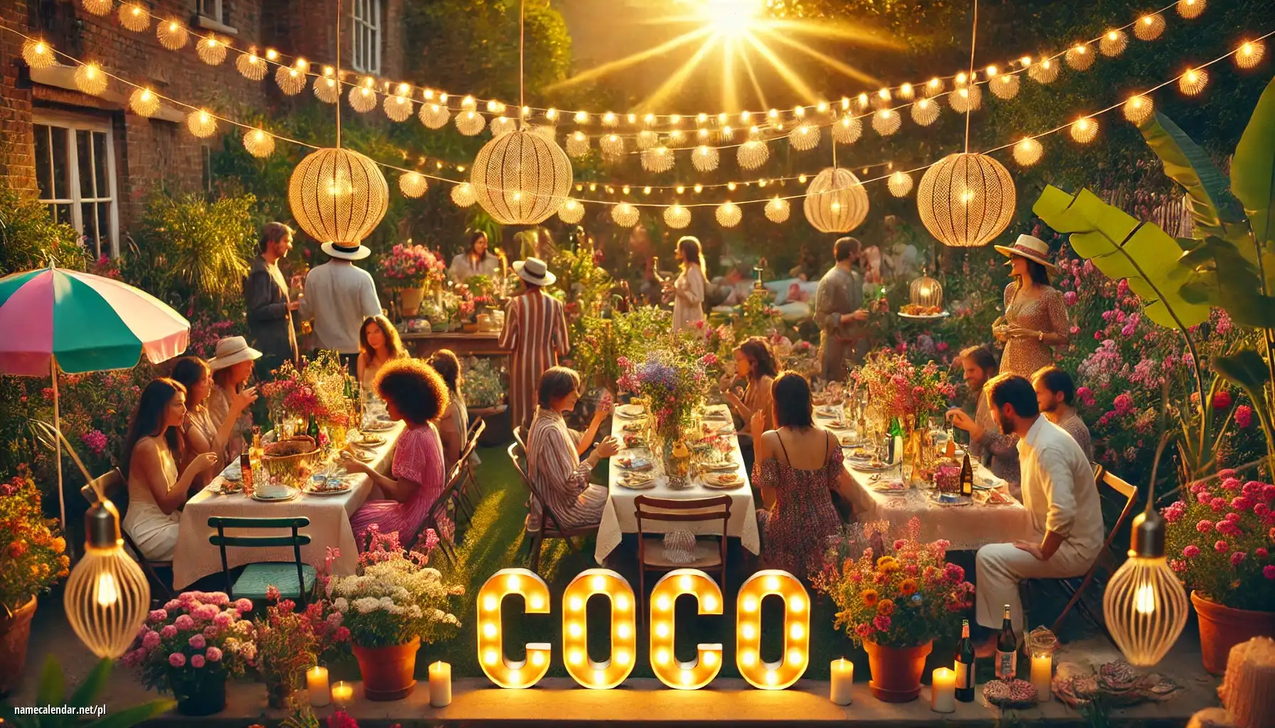 Uroczystość imieninowa i imieninowa - Coco