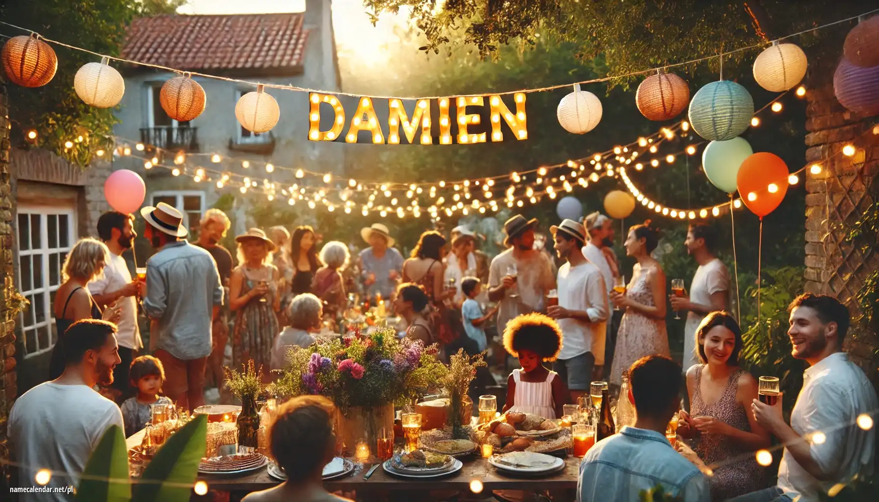 Uroczystość imieninowa i imieninowa - Damien