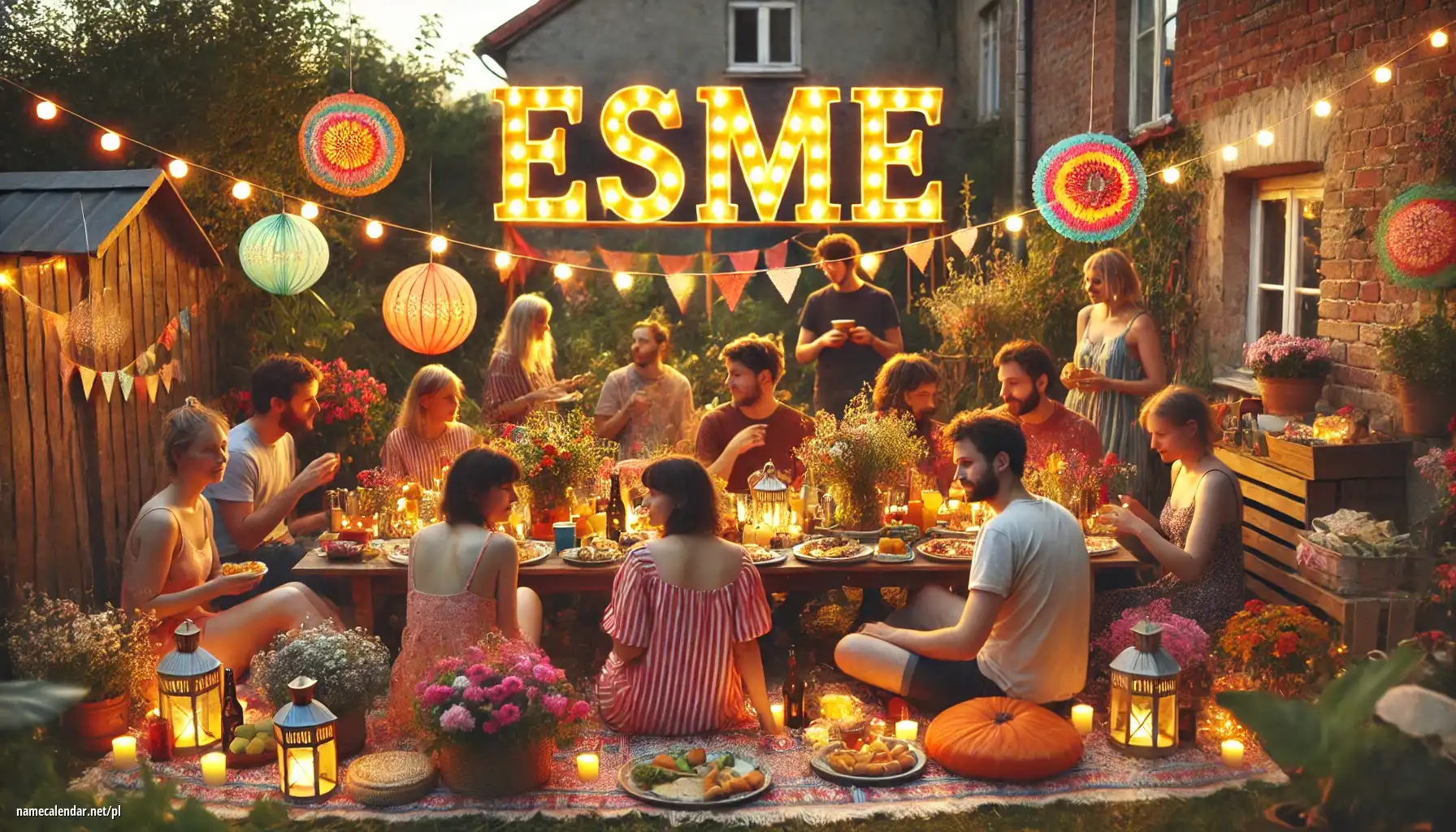 Uroczystość imieninowa i imieninowa - Esme