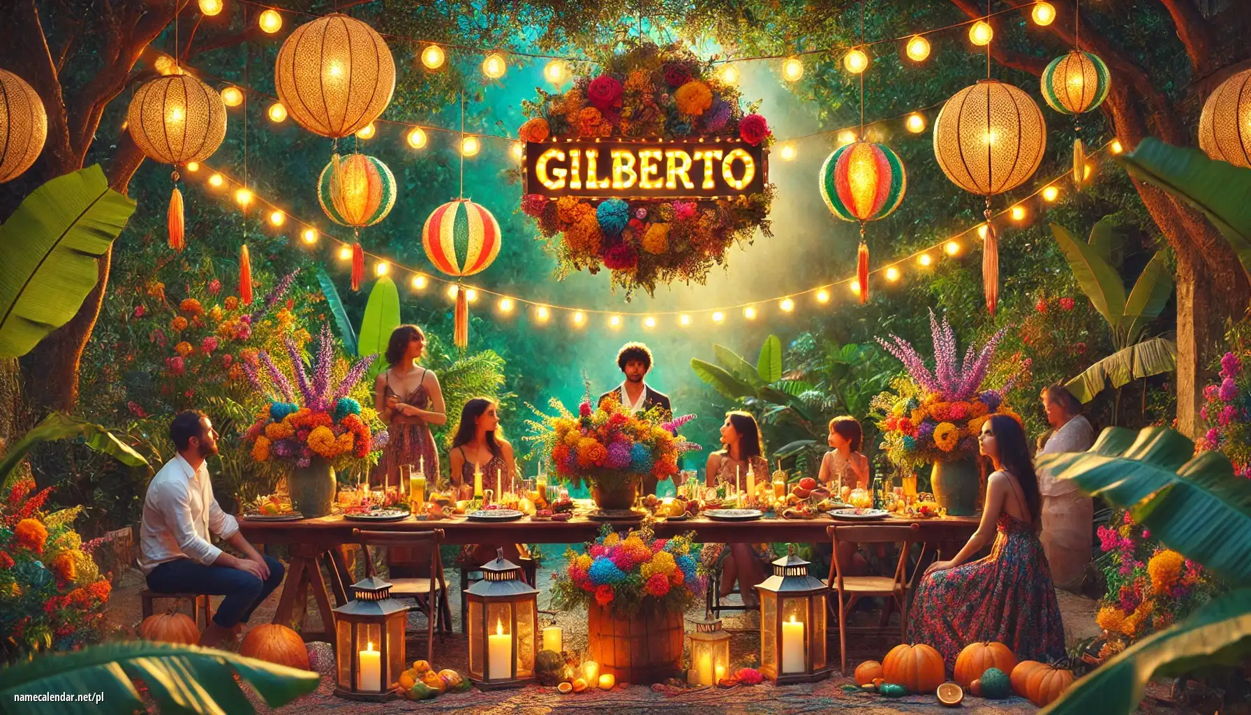 Uroczystość imieninowa i imieninowa - Gilberto