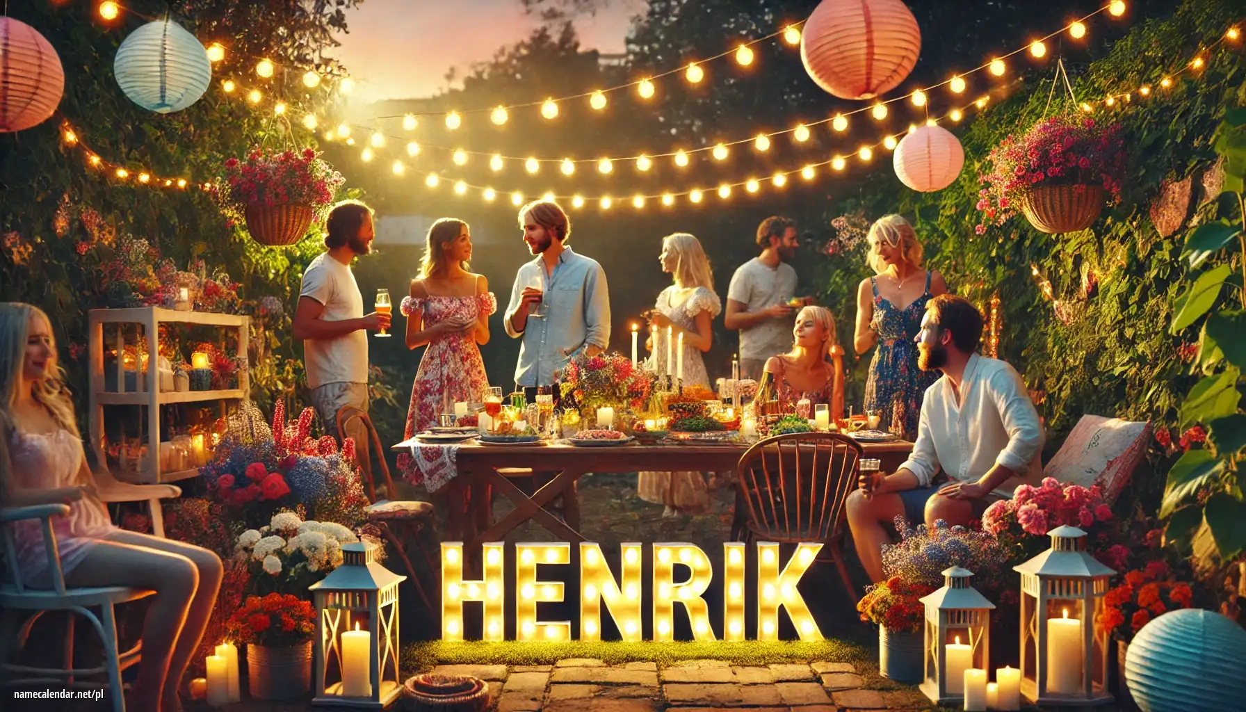 Uroczystość imieninowa i imieninowa - Henrik