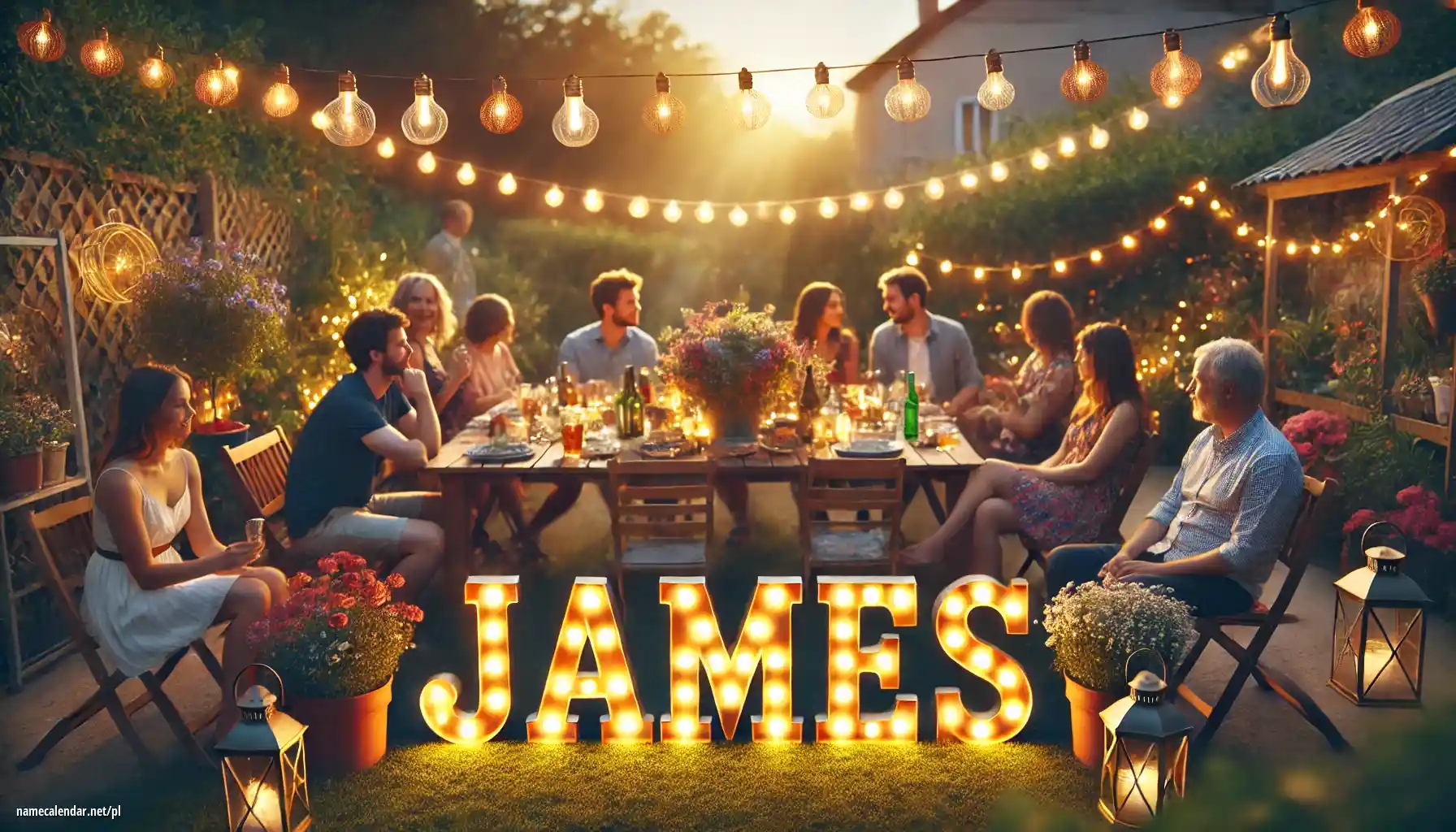 Uroczystość imieninowa i imieninowa - James