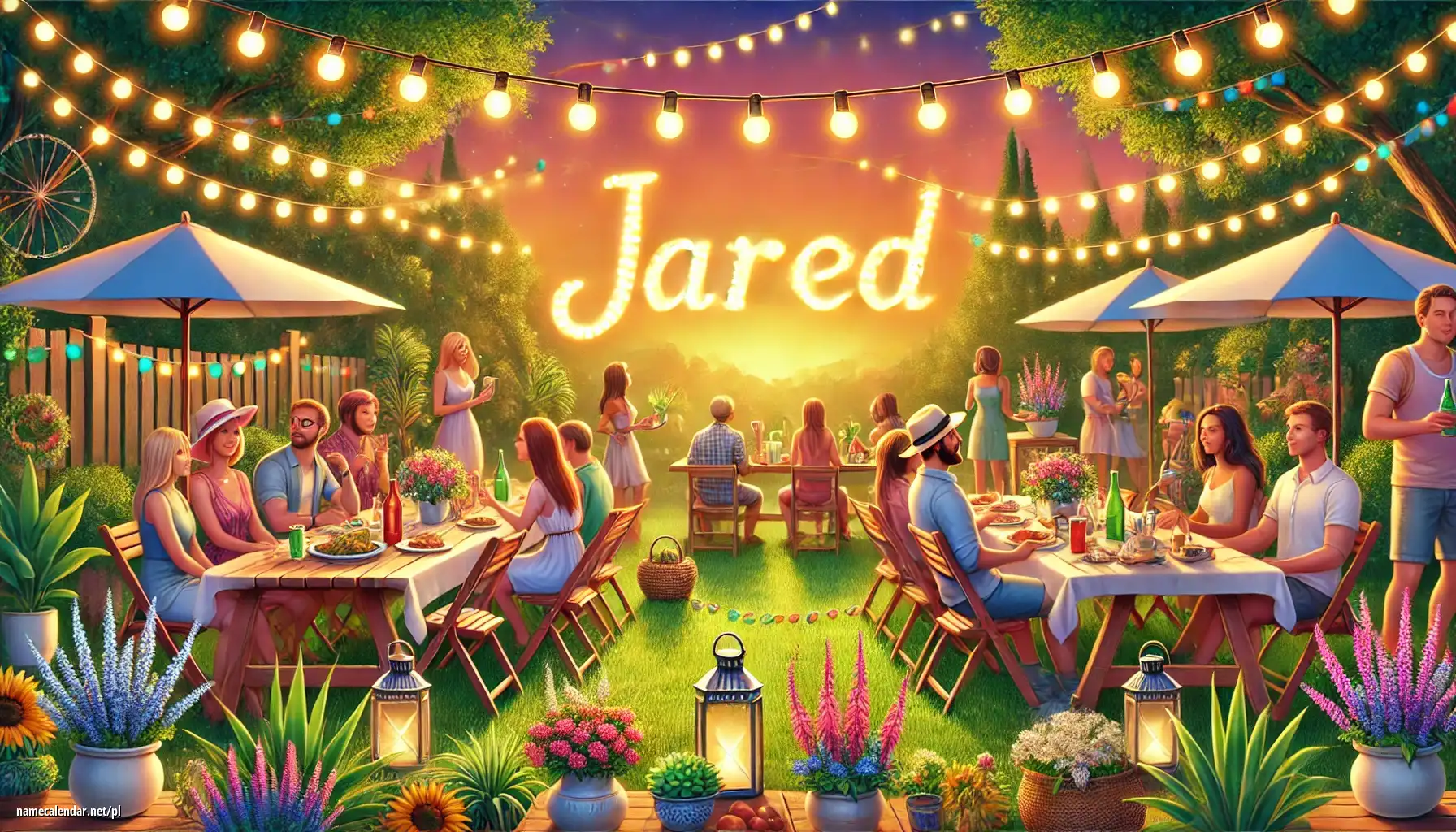 Uroczystość imieninowa i imieninowa - Jared