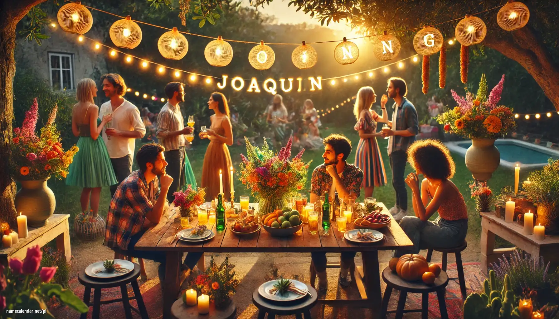 Uroczystość imieninowa i imieninowa - Joaquín