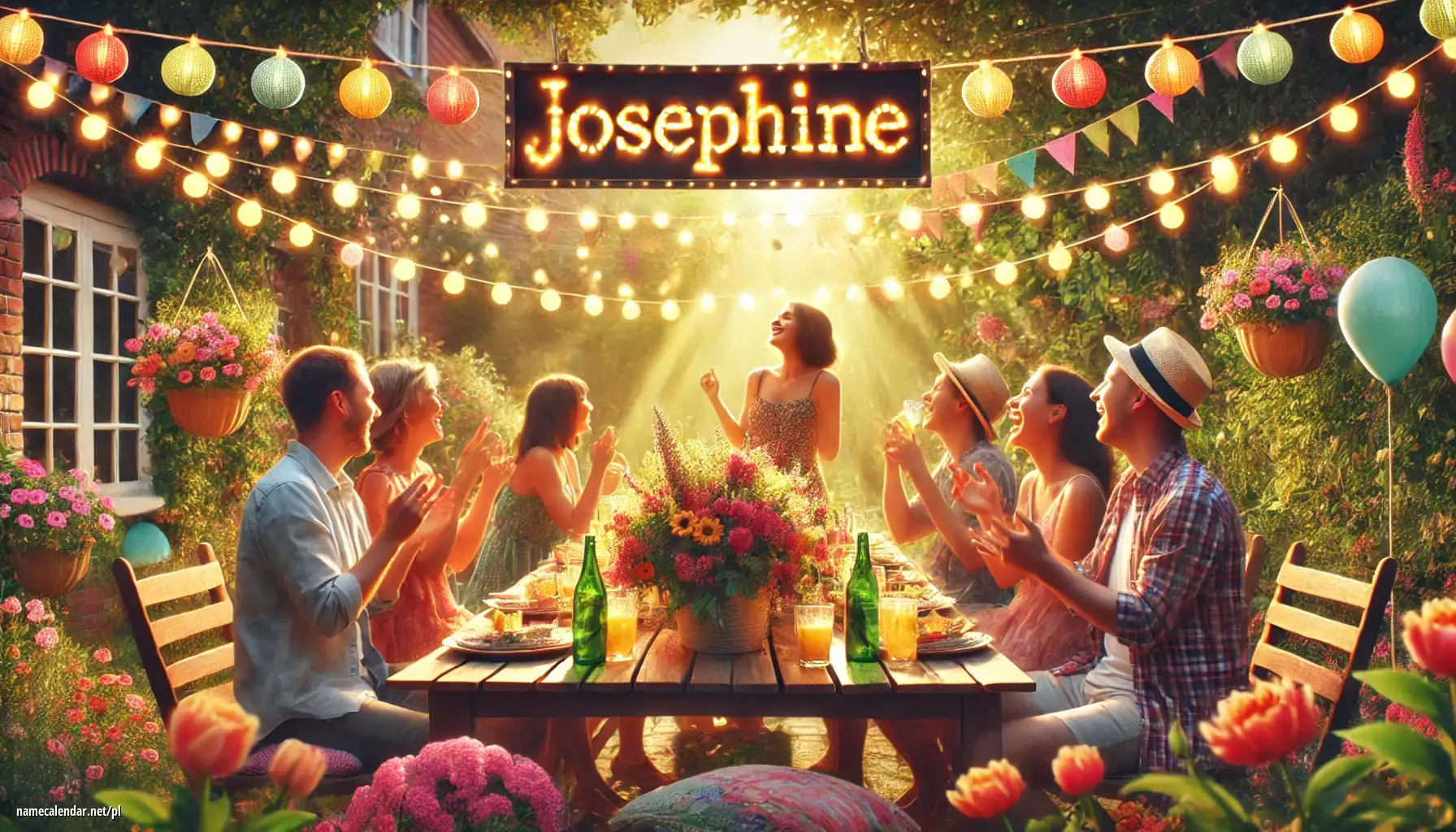 Uroczystość imieninowa i imieninowa - Josephine