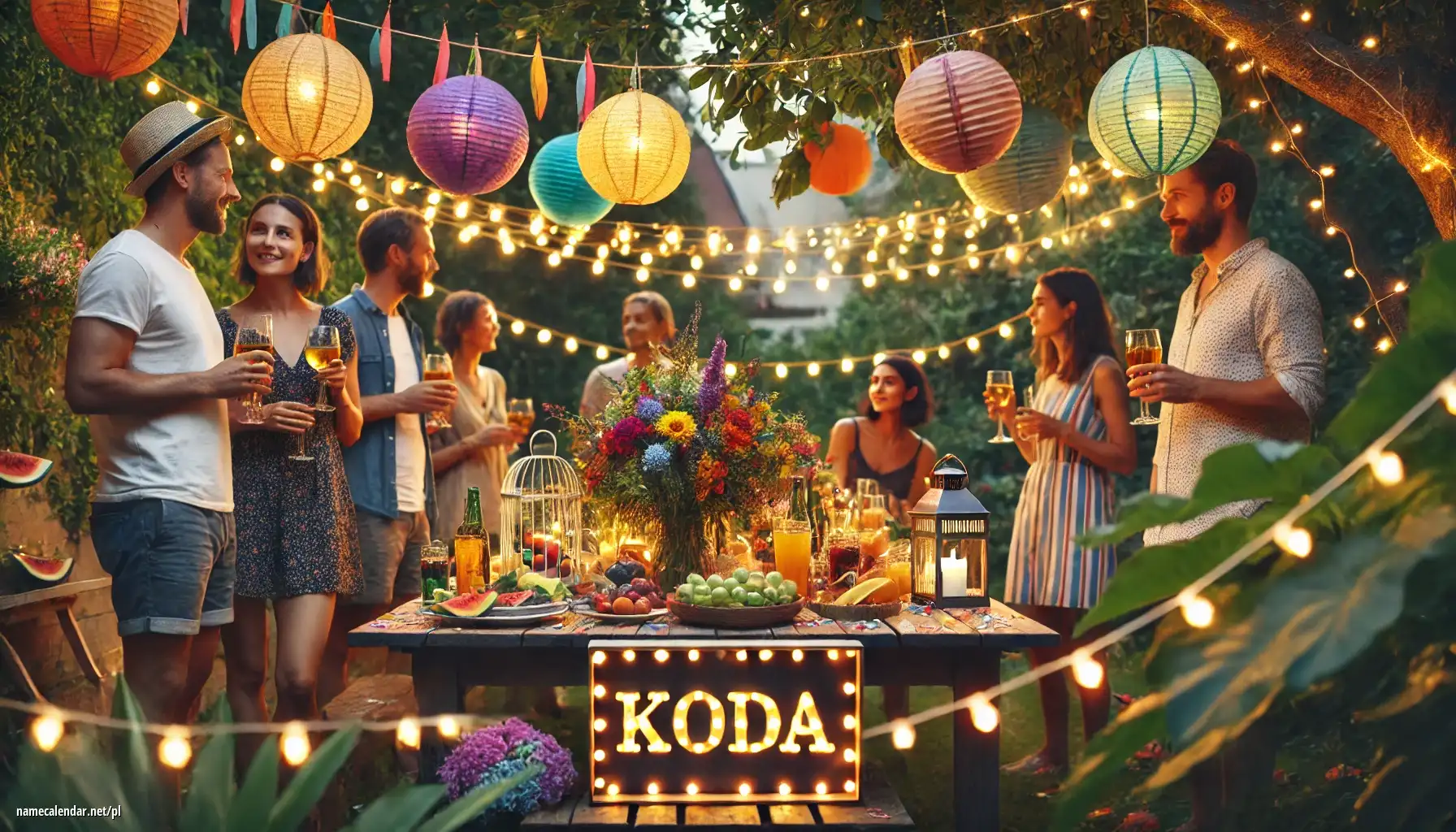 Uroczystość imieninowa i imieninowa - Koda