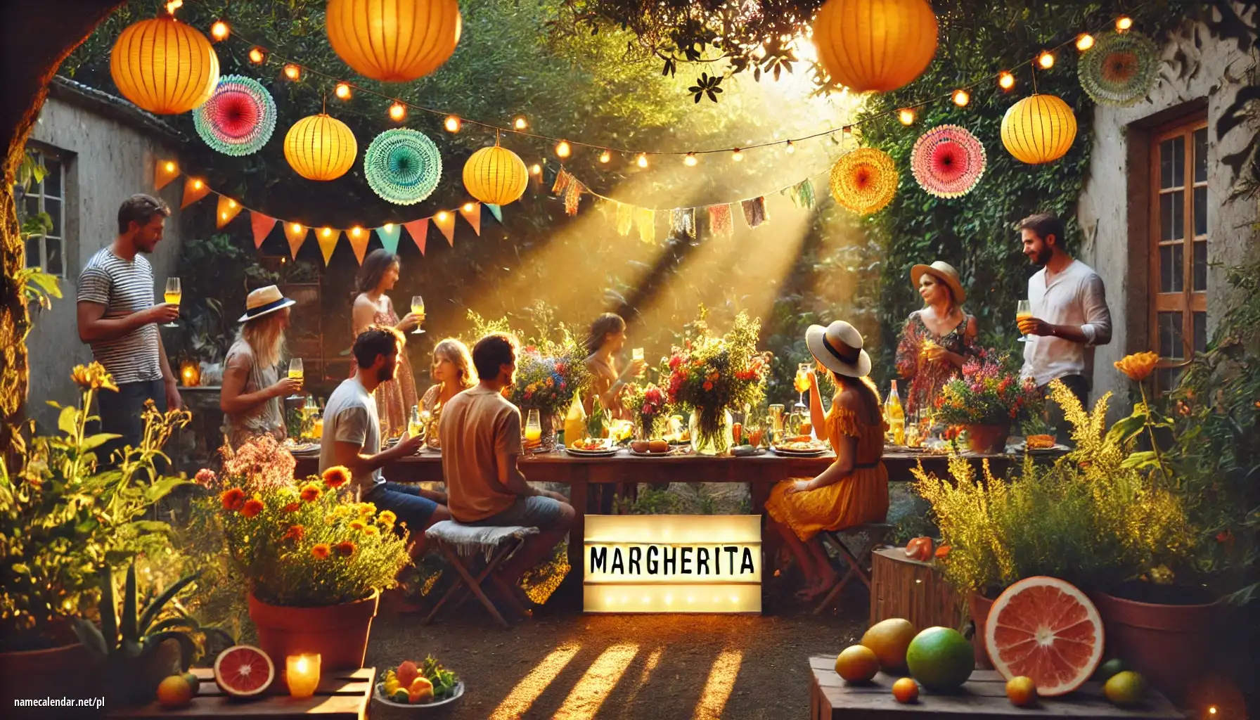 Uroczystość imieninowa i imieninowa - Margherita