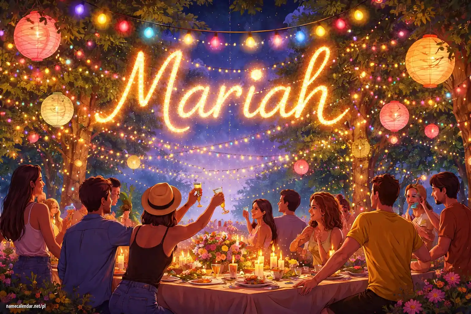 Uroczystość imieninowa i imieninowa - Mariah