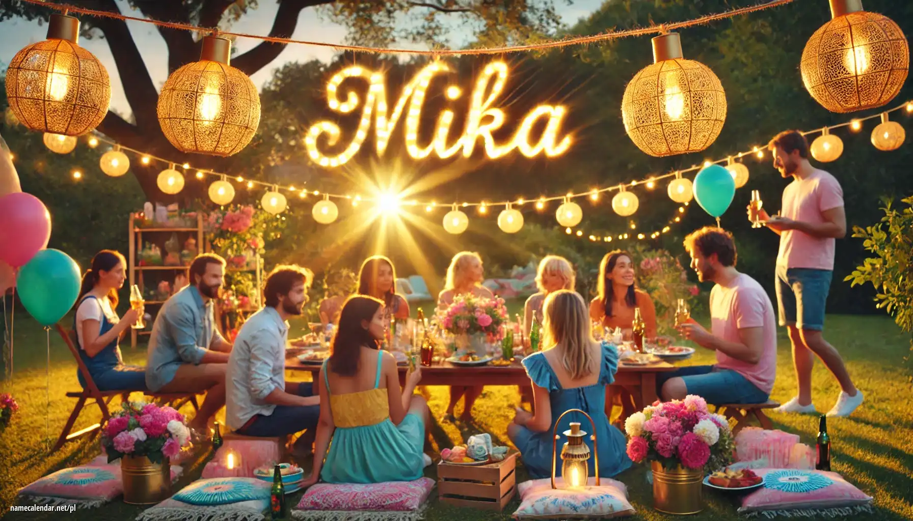 Uroczystość imieninowa i imieninowa - Mika