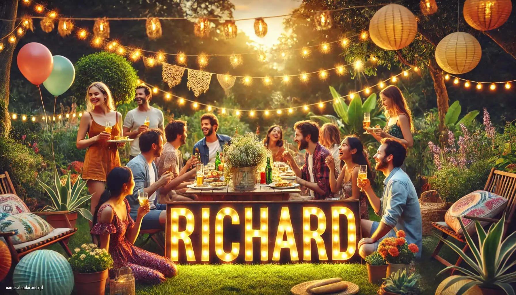Uroczystość imieninowa i imieninowa - Richárd
