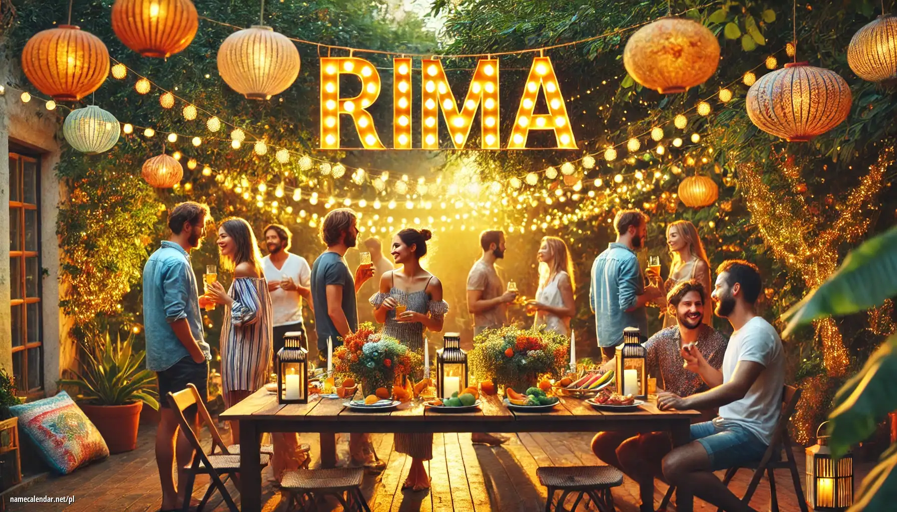 Uroczystość imieninowa i imieninowa - Rima