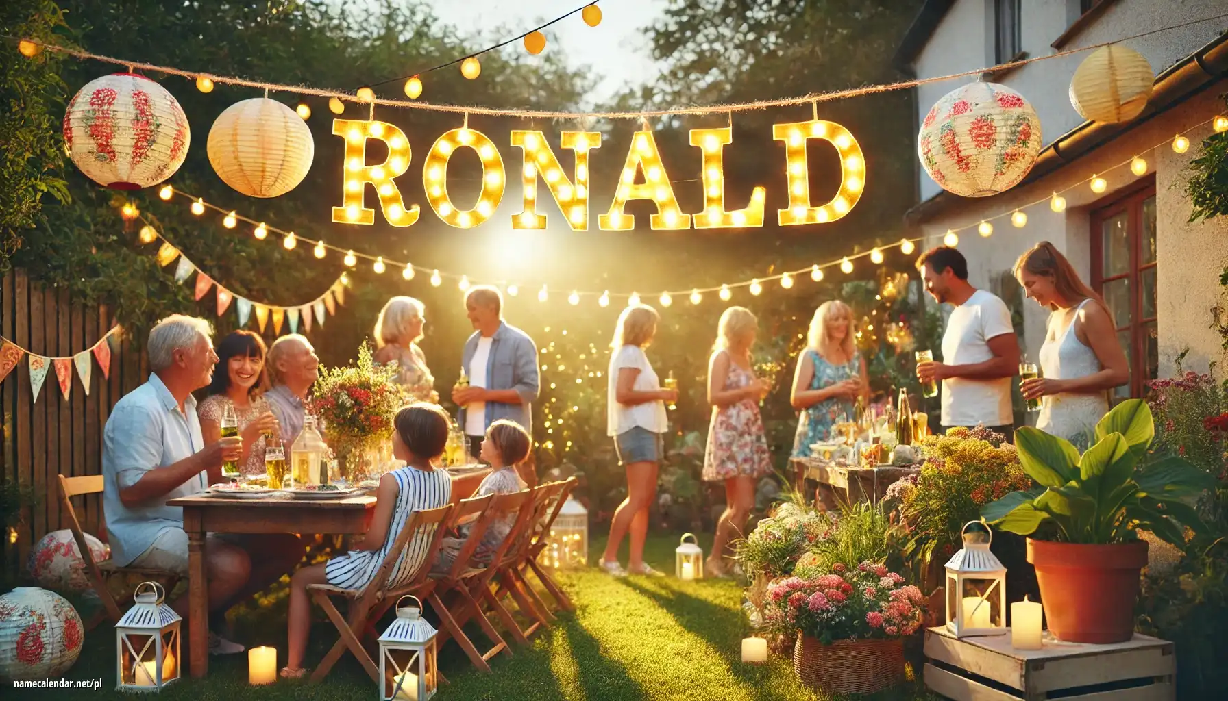 Uroczystość imieninowa i imieninowa - Ronald