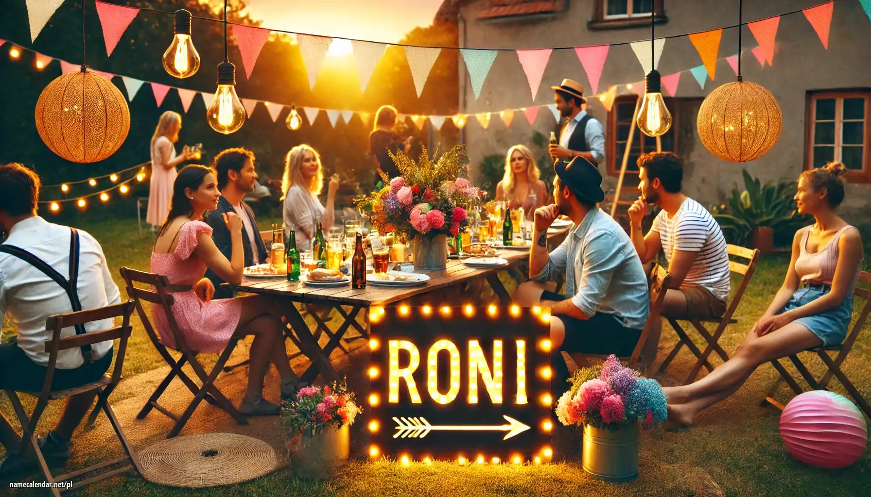 Uroczystość imieninowa i imieninowa - Roni