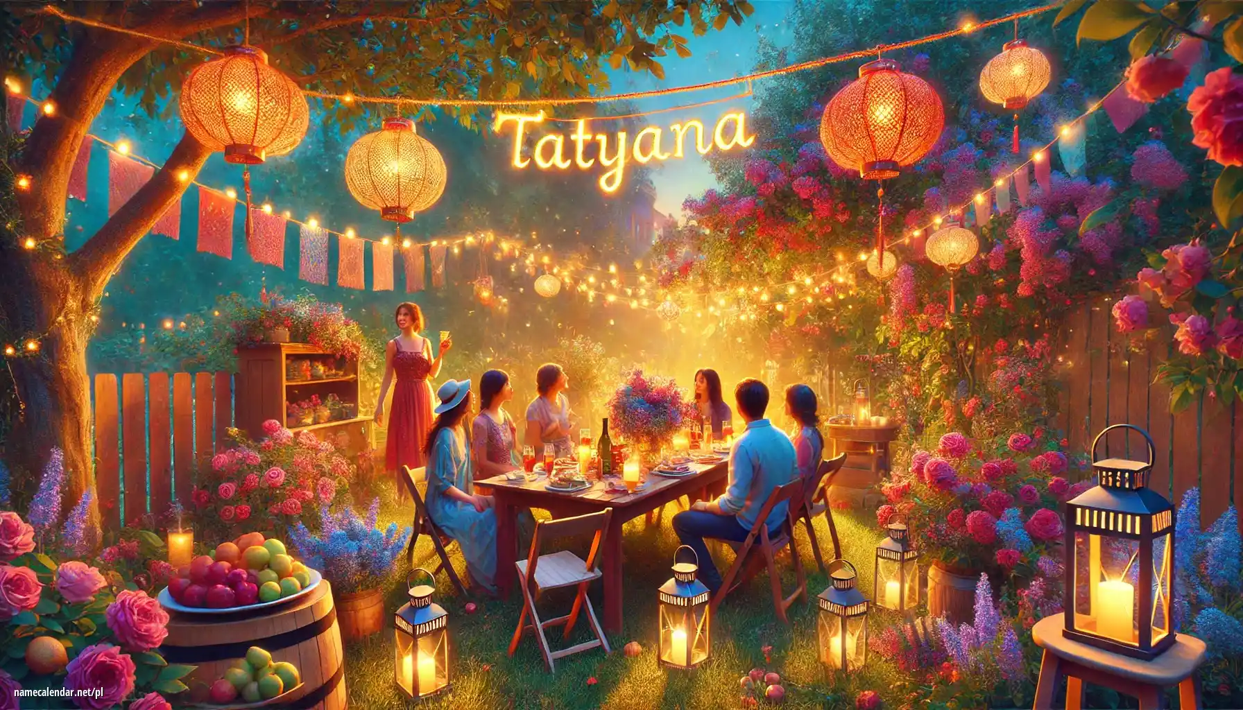 Uroczystość imieninowa i imieninowa - Tatyana