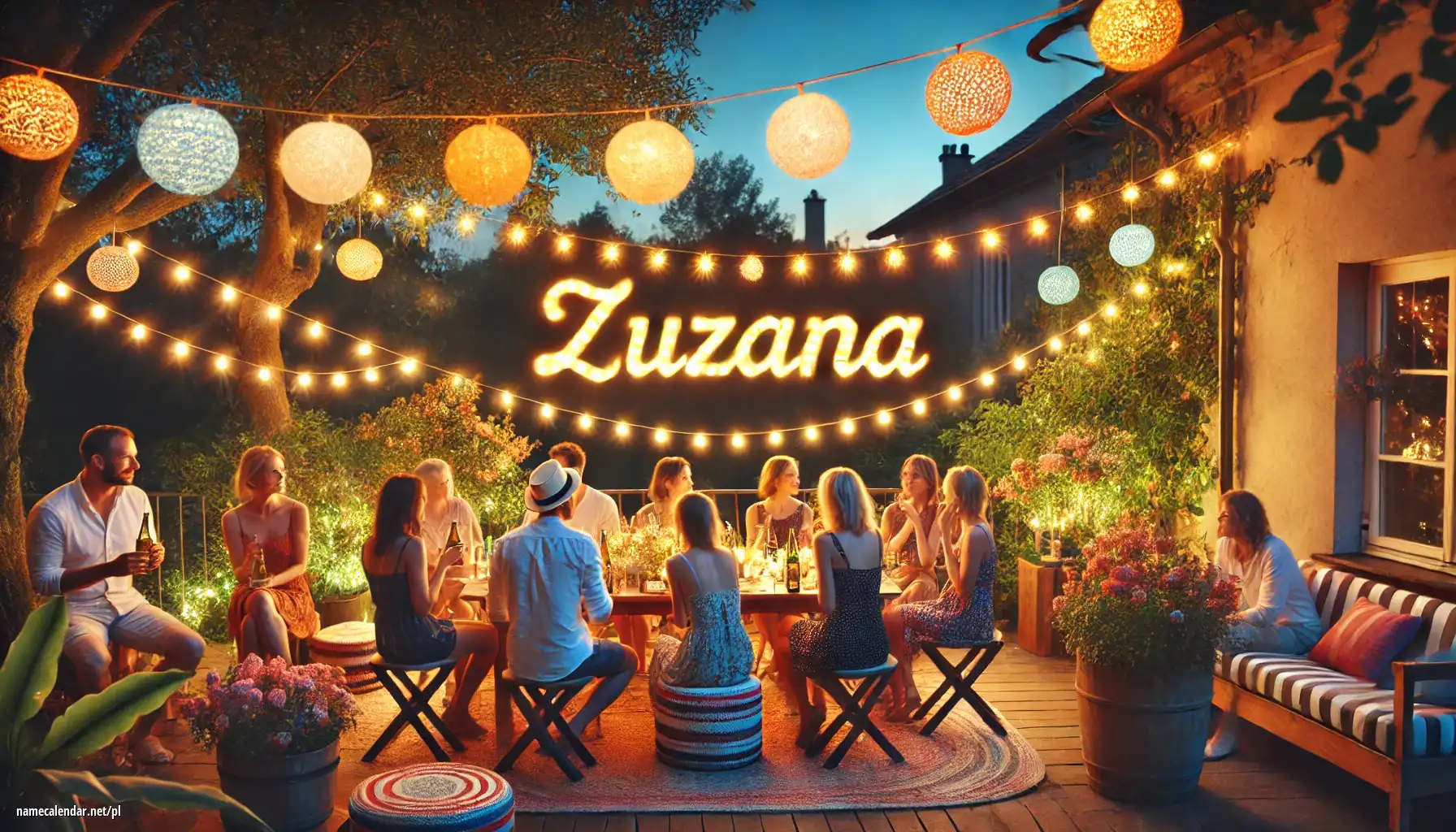 Uroczystość imieninowa i imieninowa - Zuzana