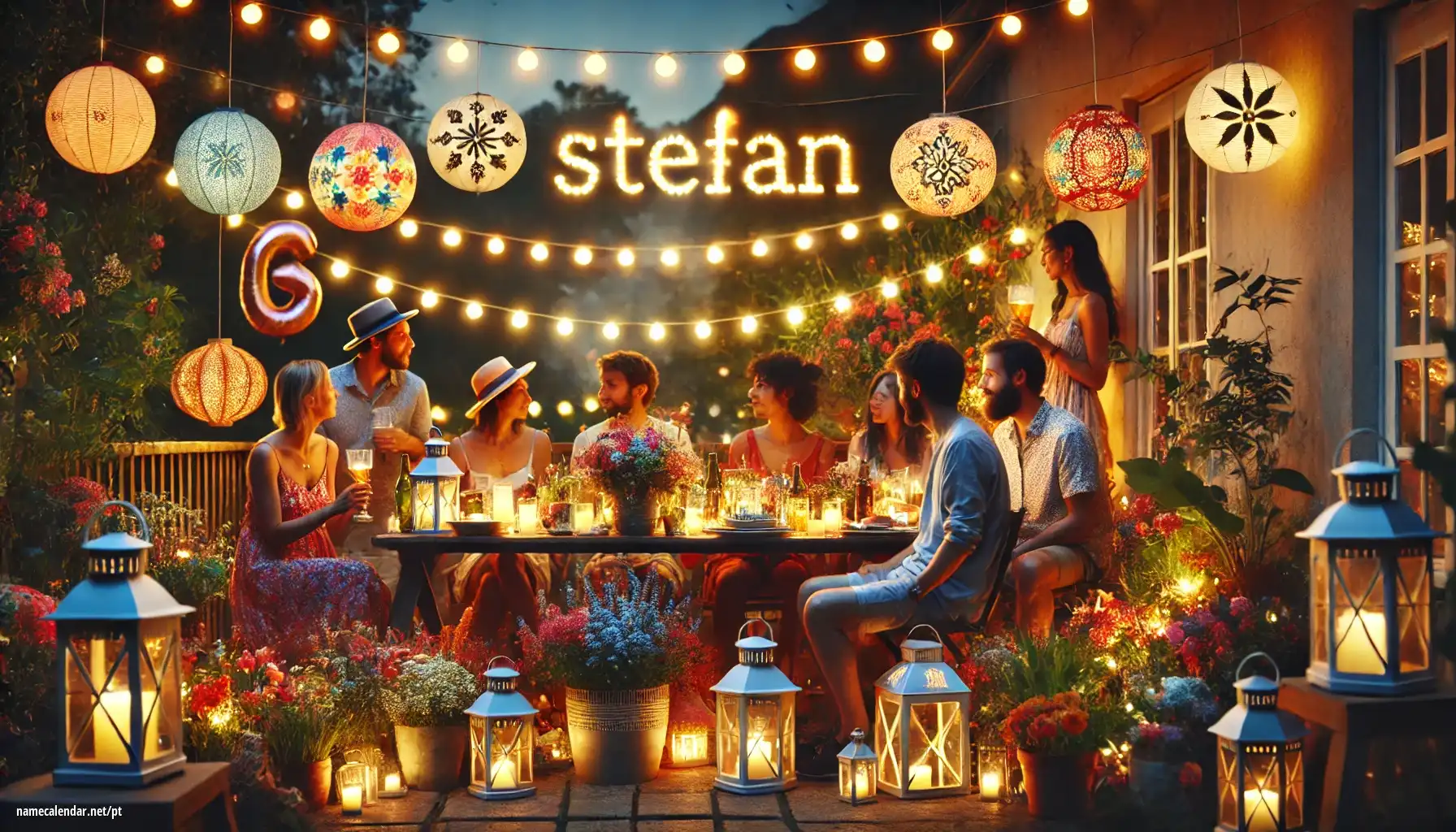 Celebração do dia do nome e nome - Štefan