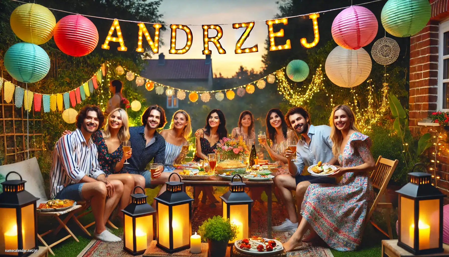 Celebração do dia do nome e nome - Andrzej