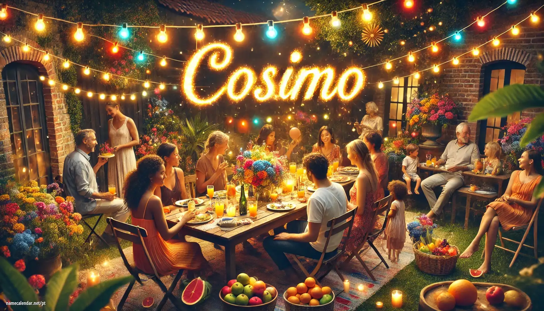 Celebração do dia do nome e nome - Cosimo