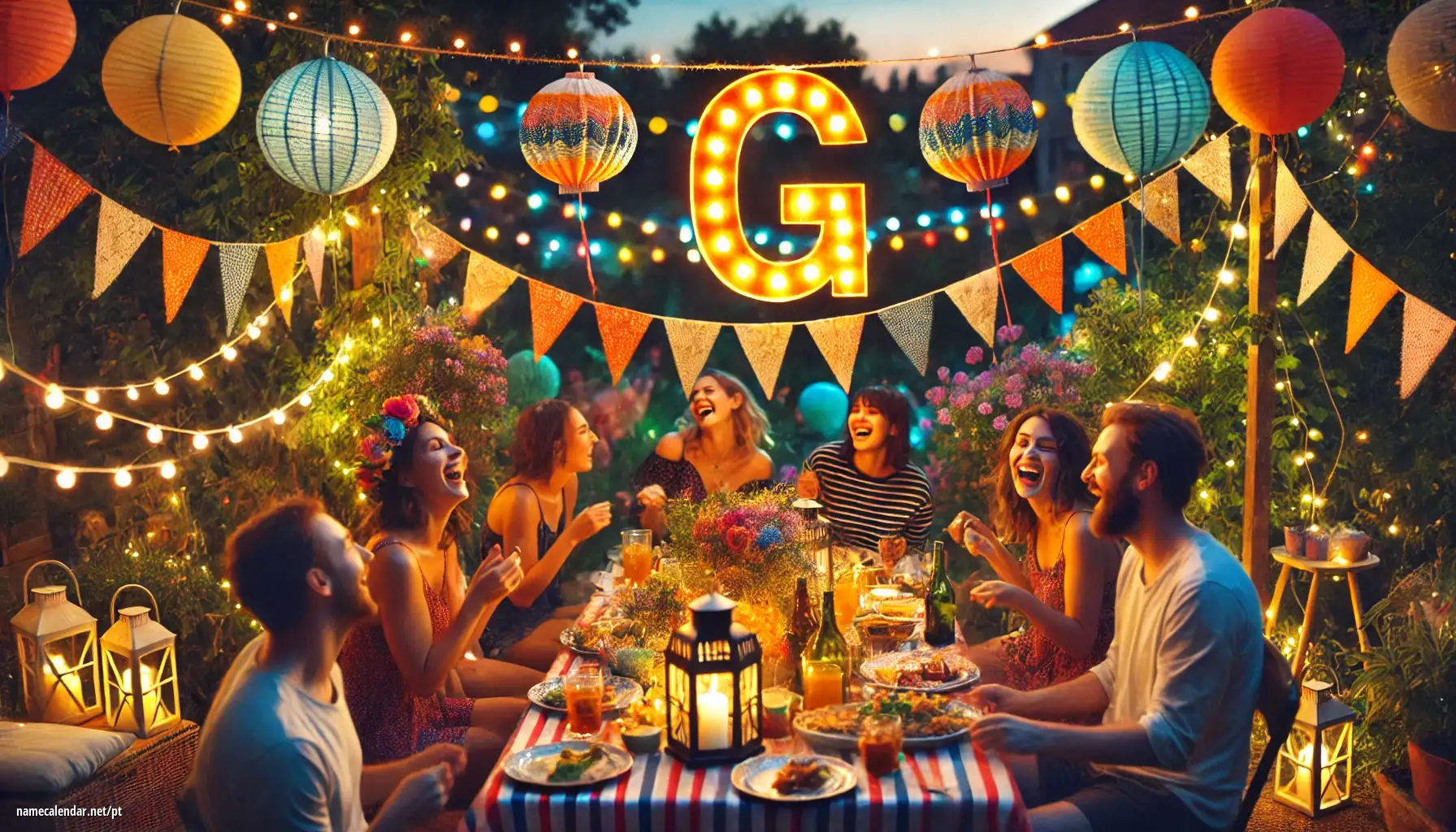 Celebração do dia do nome e nome - Gaston