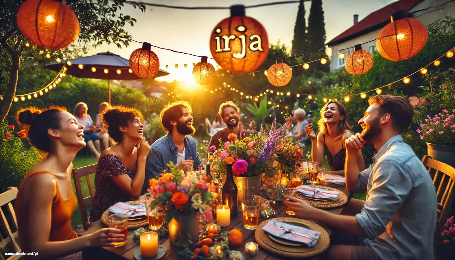 Celebração do dia do nome e nome - Irja