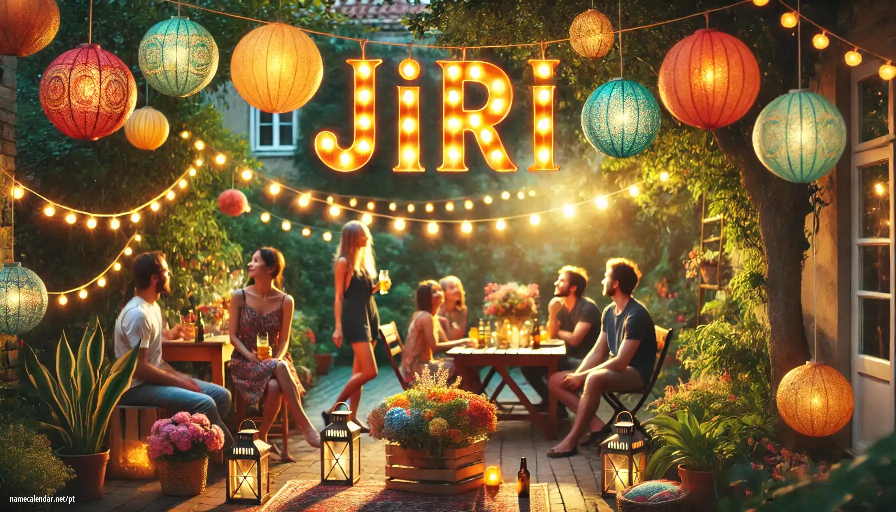 Celebração do dia do nome e nome - Jiří