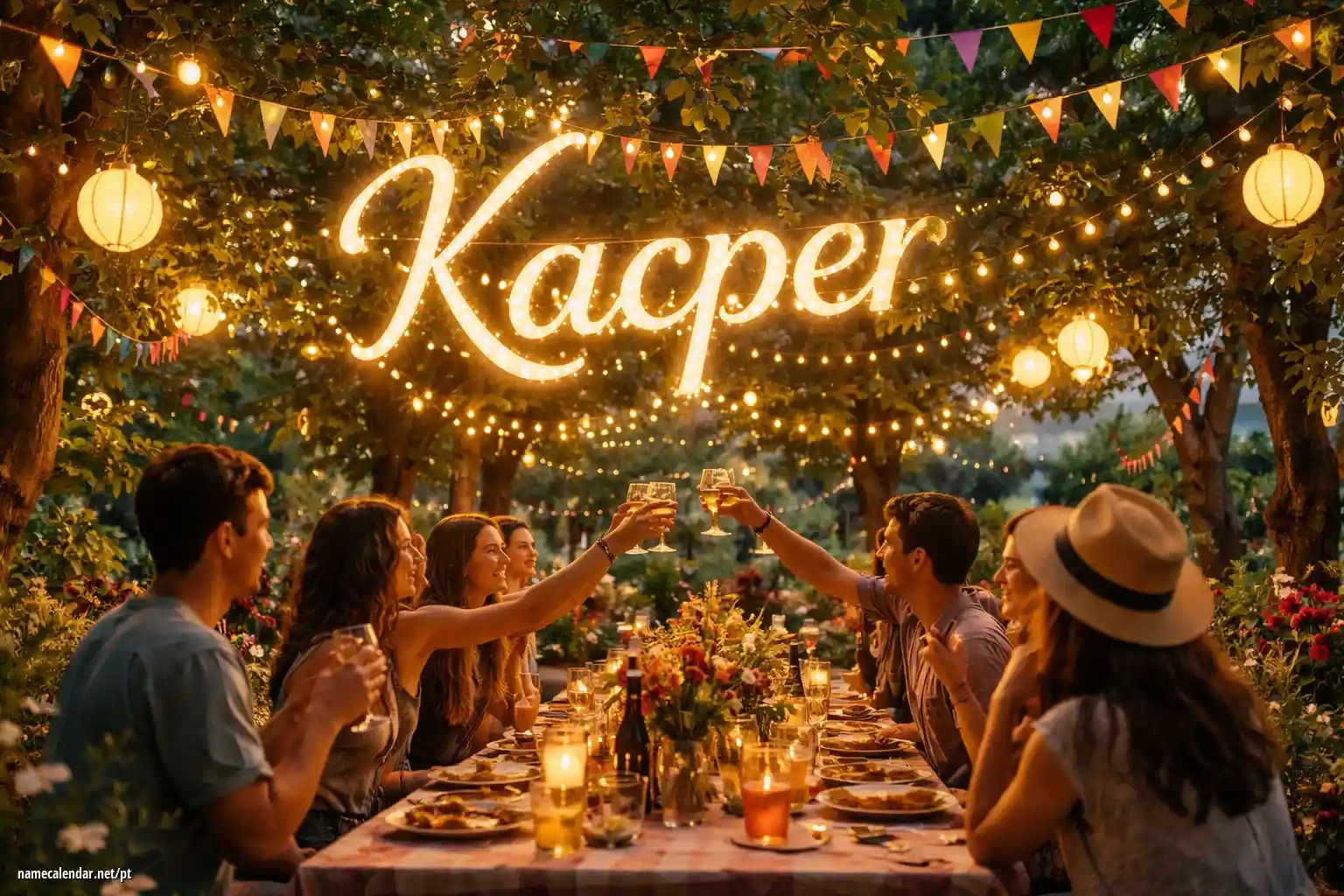 Celebração do dia do nome e nome - Kacper