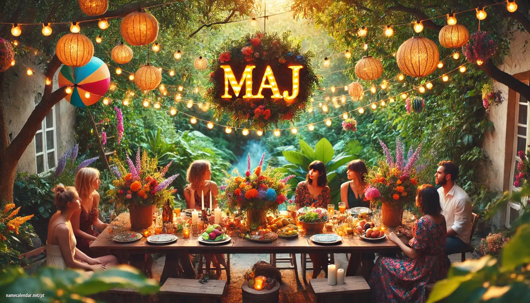 Celebração do dia do nome e nome - Maj