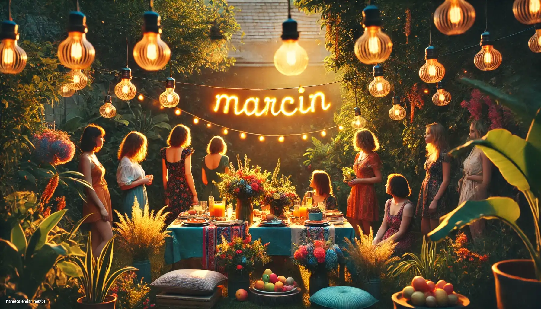 Celebração do dia do nome e nome - Marcin