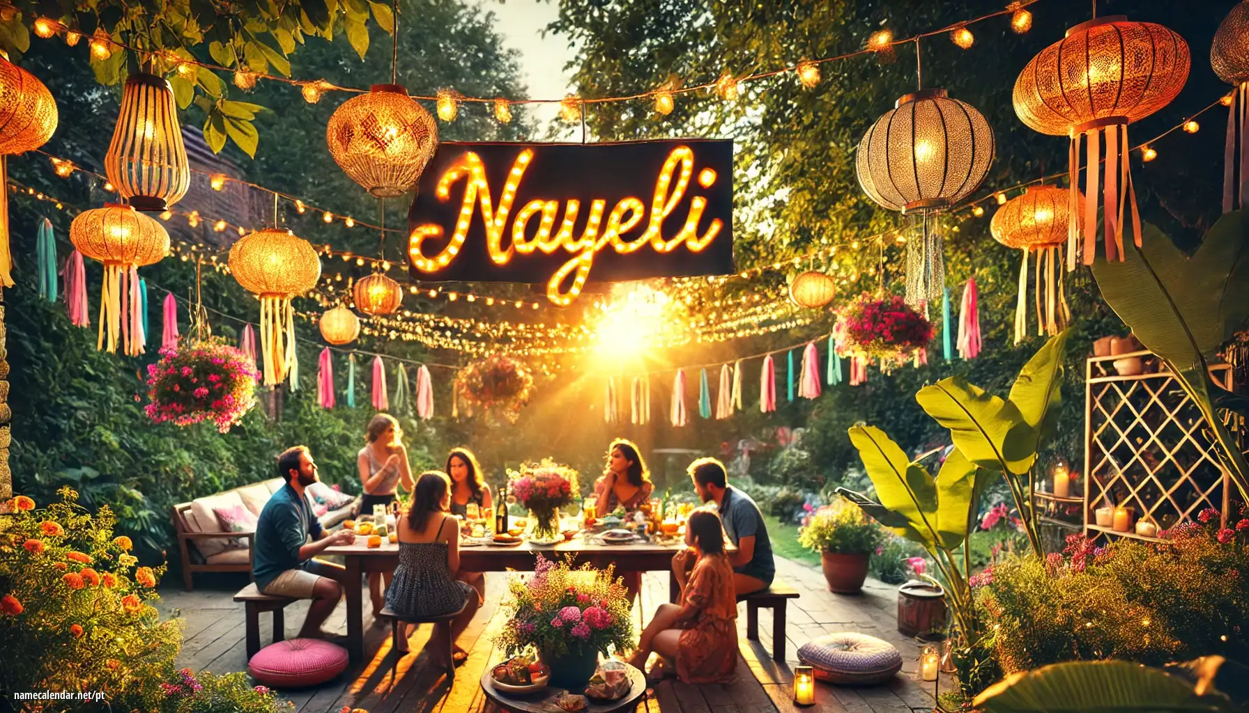 Celebração do dia do nome e nome - Nayeli