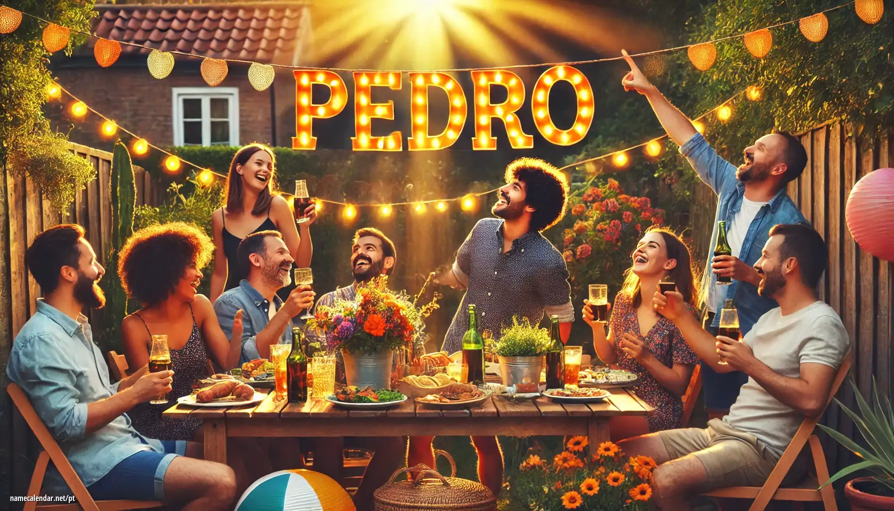 Celebração do dia do nome e nome - Pedro