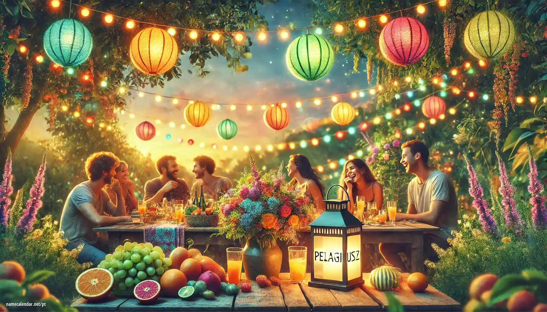 Celebração do dia do nome e nome - Pelagiusz