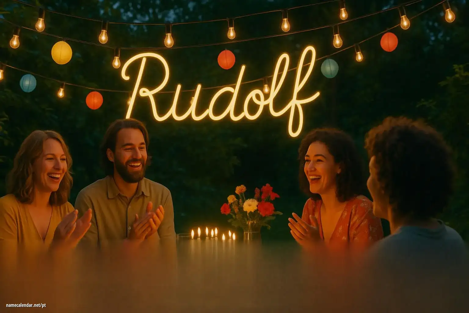 Celebração do dia do nome e nome - Rudolf