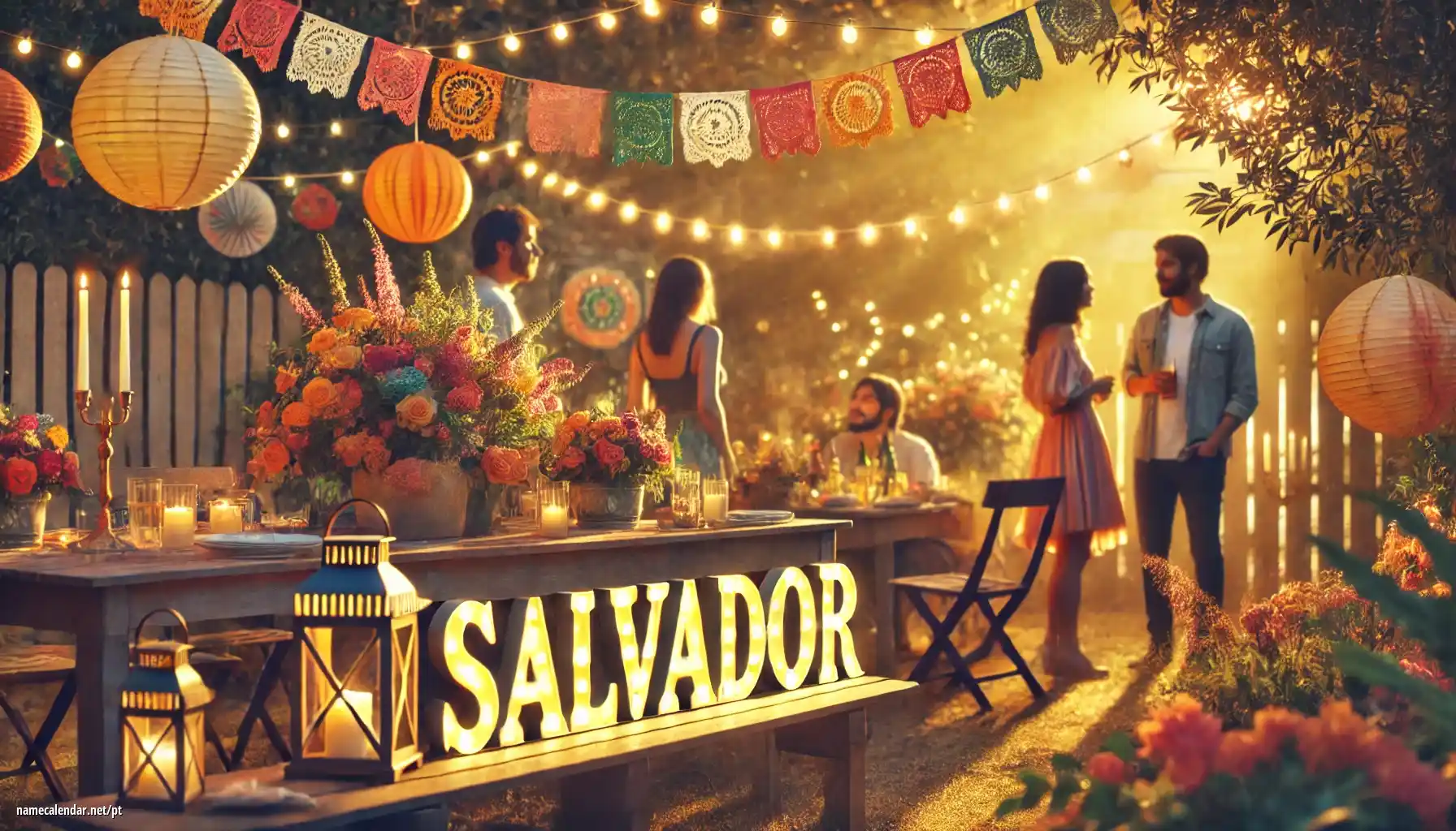 Celebração do dia do nome e nome - Salvador