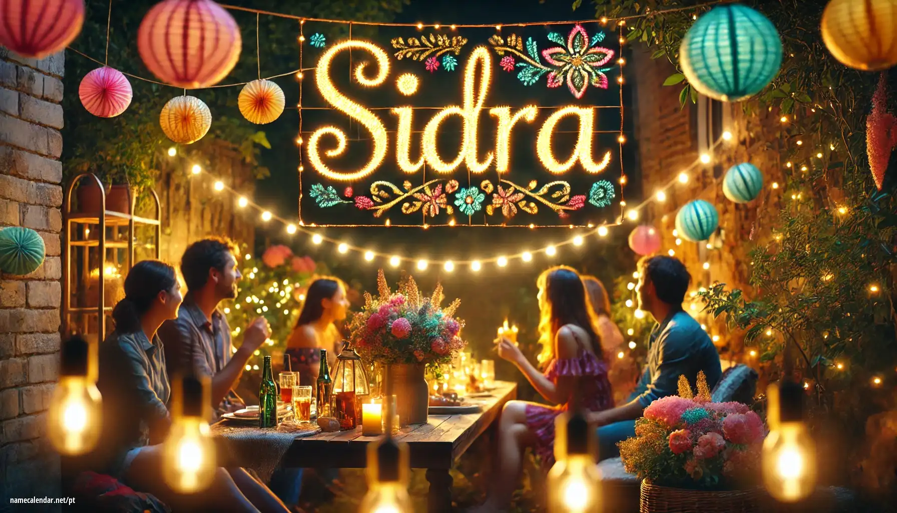 Celebração do dia do nome e nome - Sidra