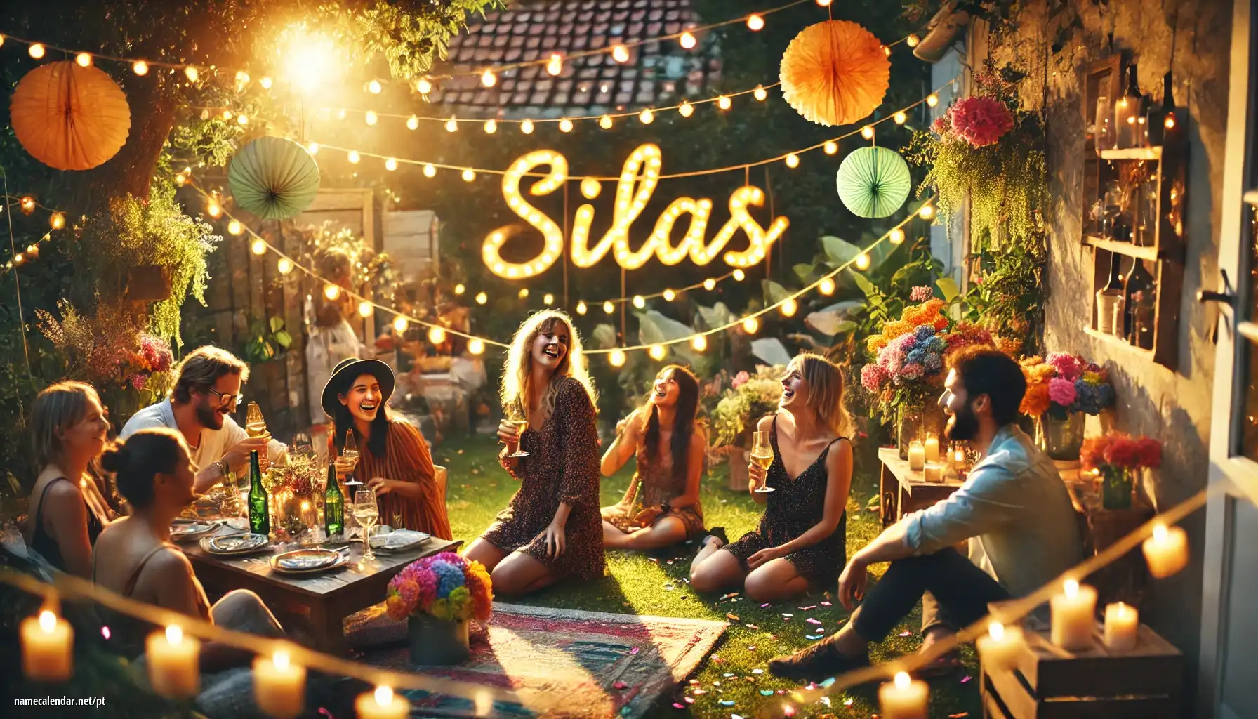 Celebração do dia do nome e nome - Silas