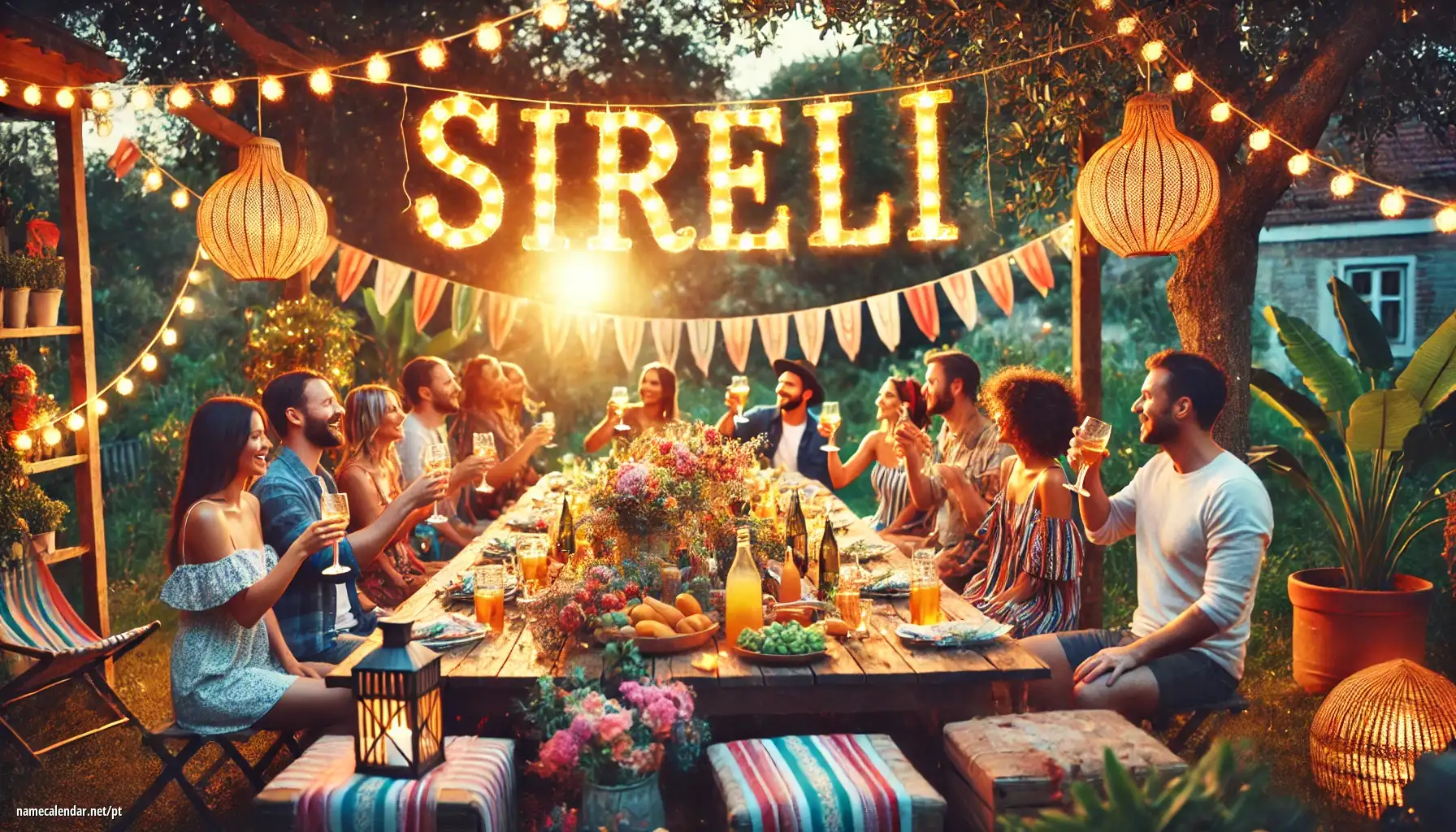 Celebração do dia do nome e nome - Sireli