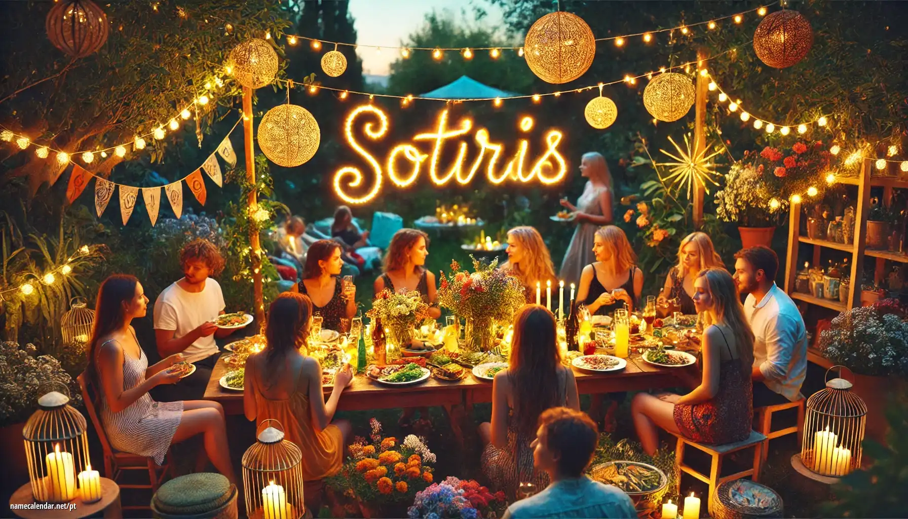 Celebração do dia do nome e nome - Sotiris