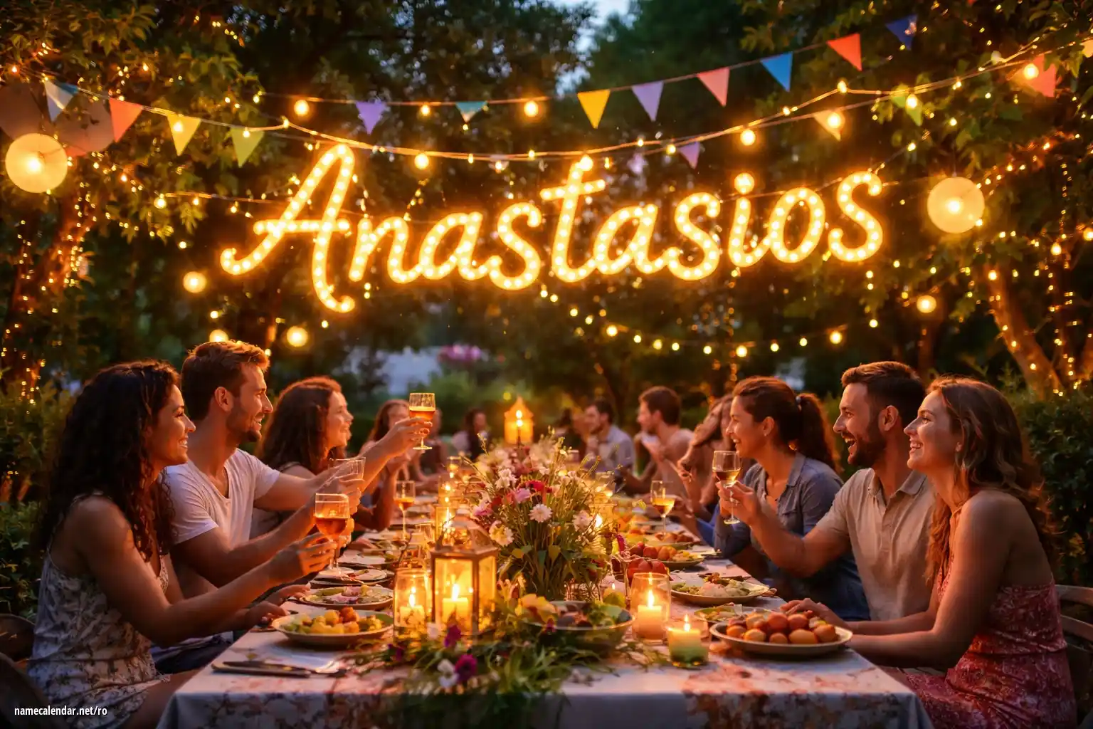 Sărbătorirea zilei onomastice și a numelui - Anastasios