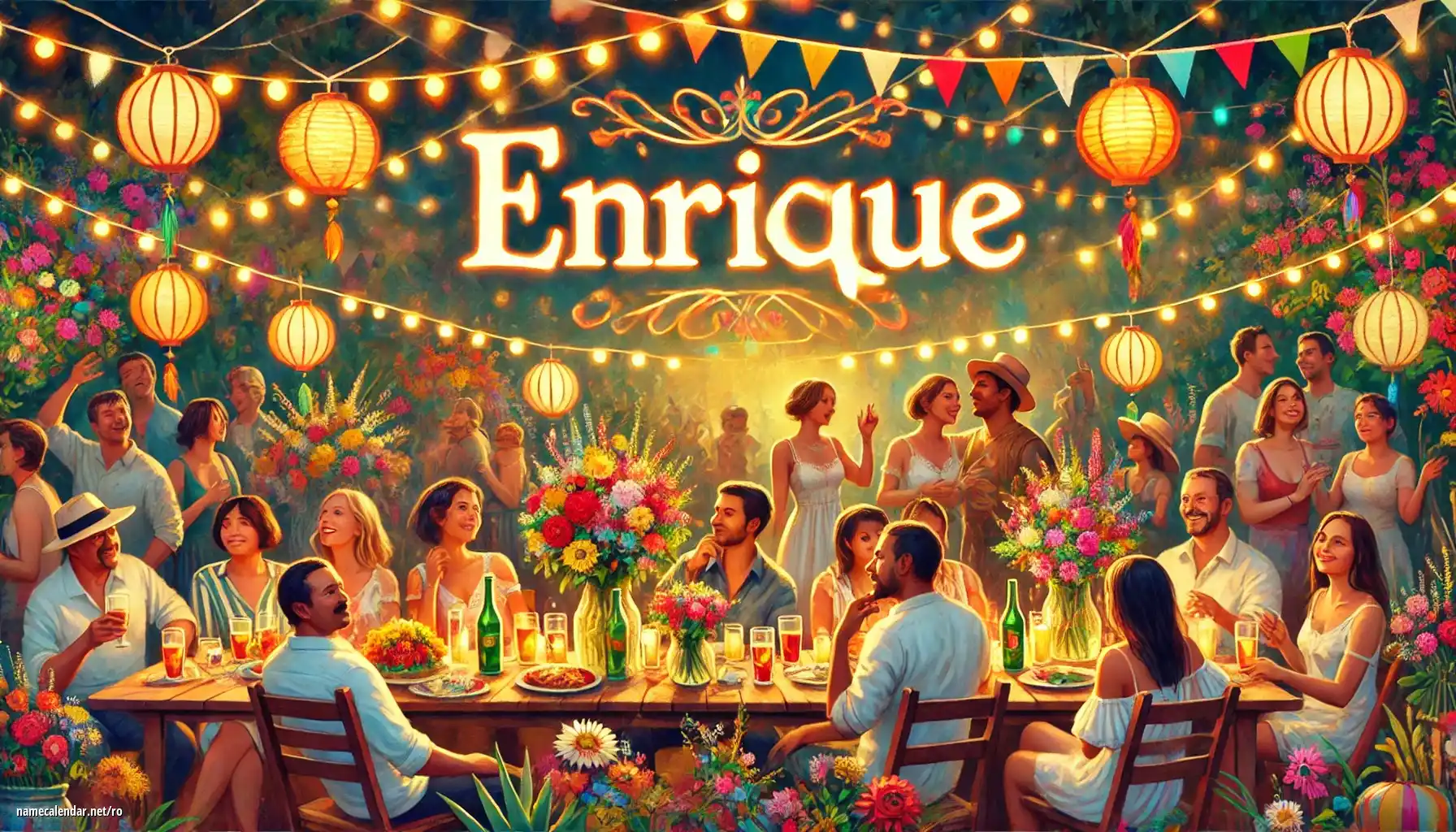 Sărbătorirea zilei onomastice și a numelui - Enrique