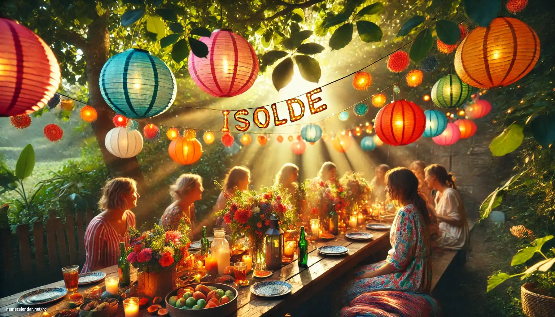 Sărbătorirea zilei onomastice și a numelui - Isolde