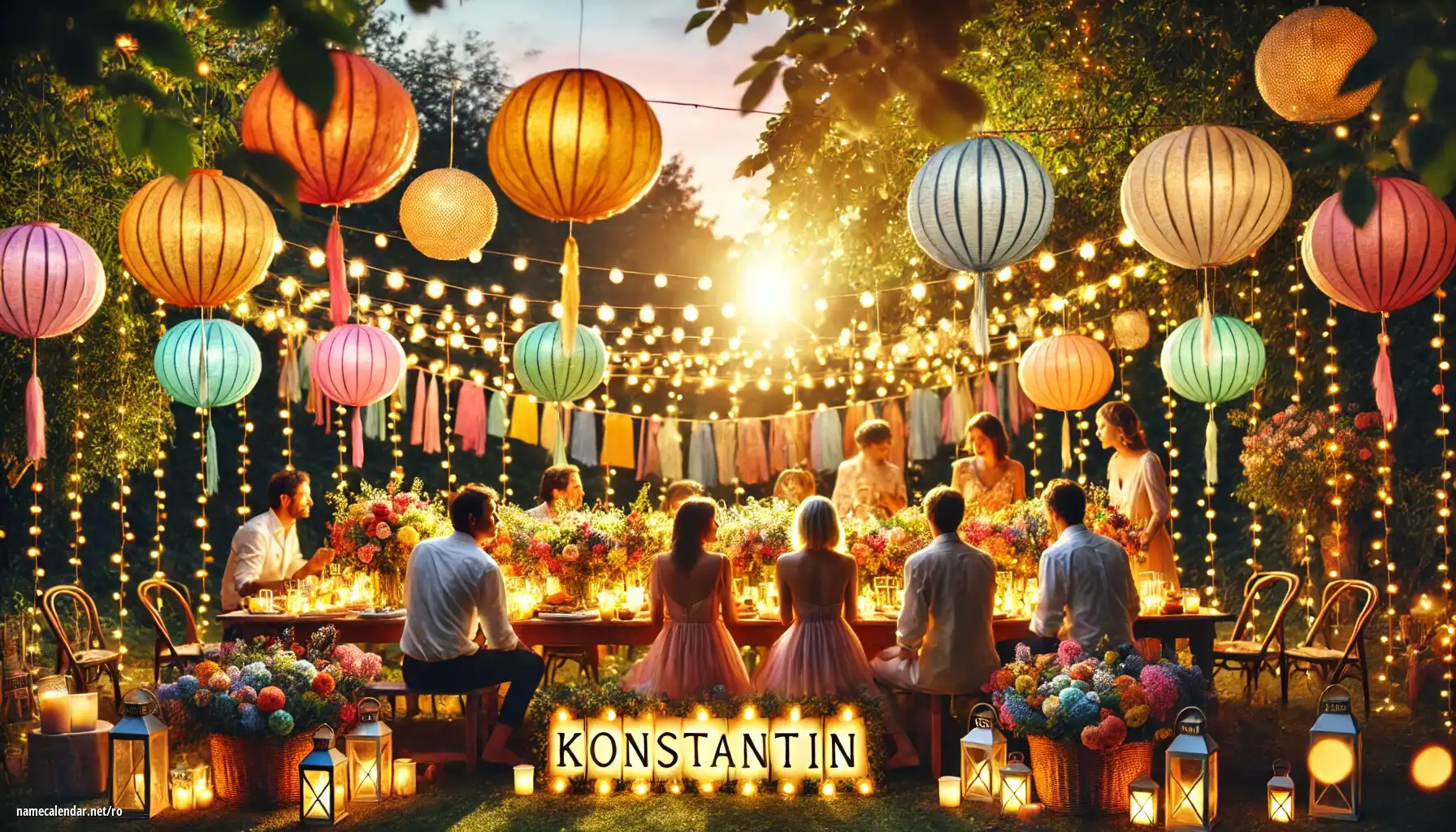 Sărbătorirea zilei onomastice și a numelui - Konštantín