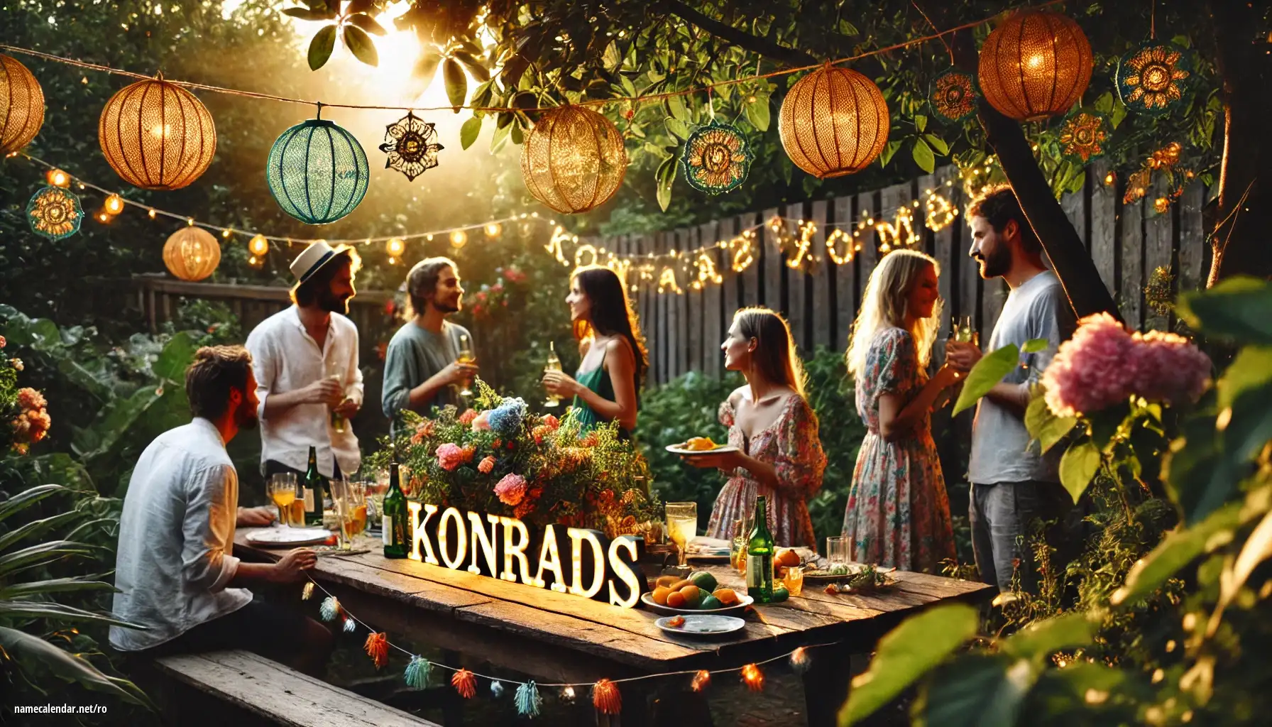 Sărbătorirea zilei onomastice și a numelui - Konrads