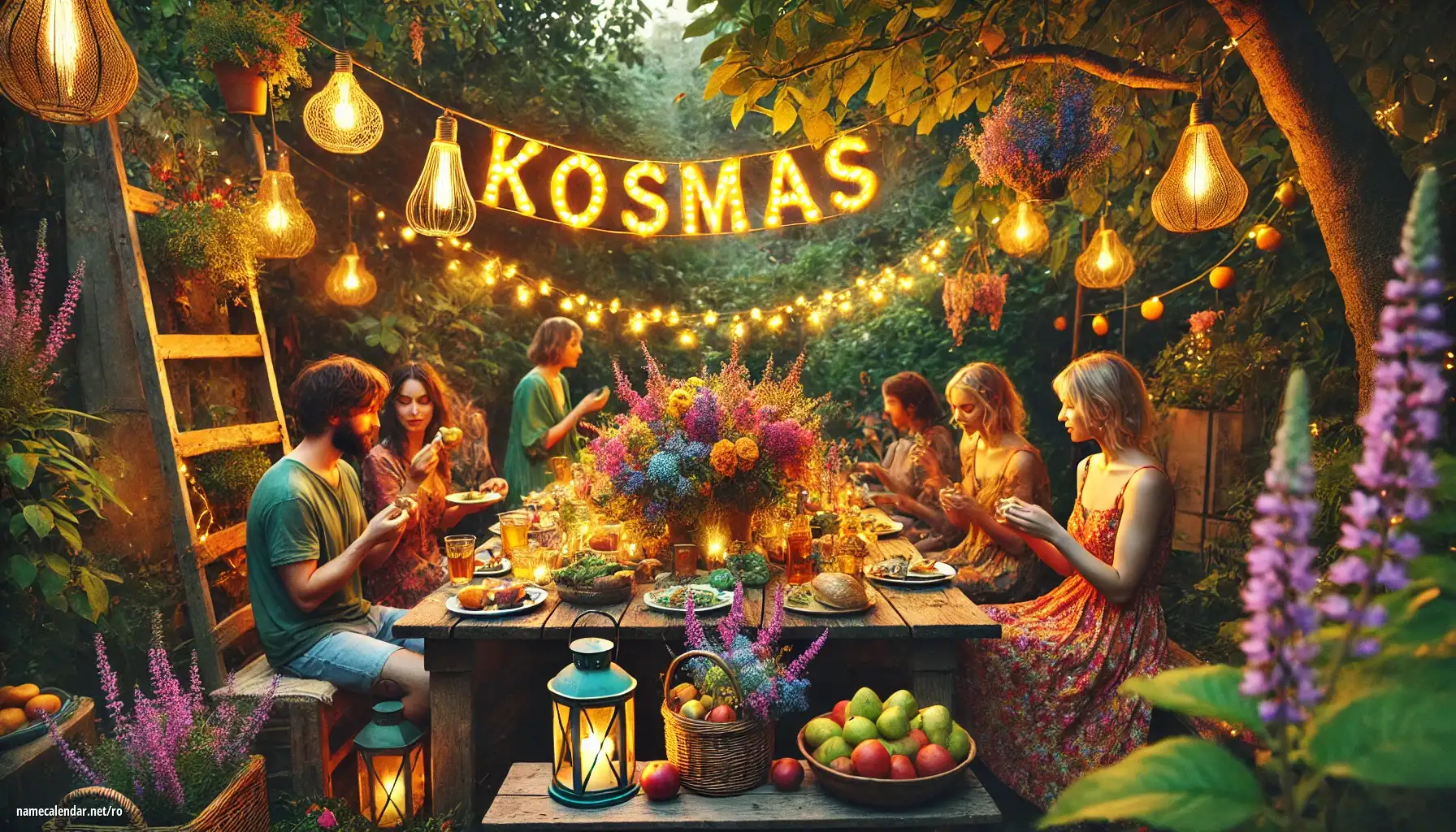 Sărbătorirea zilei onomastice și a numelui - Kosmas