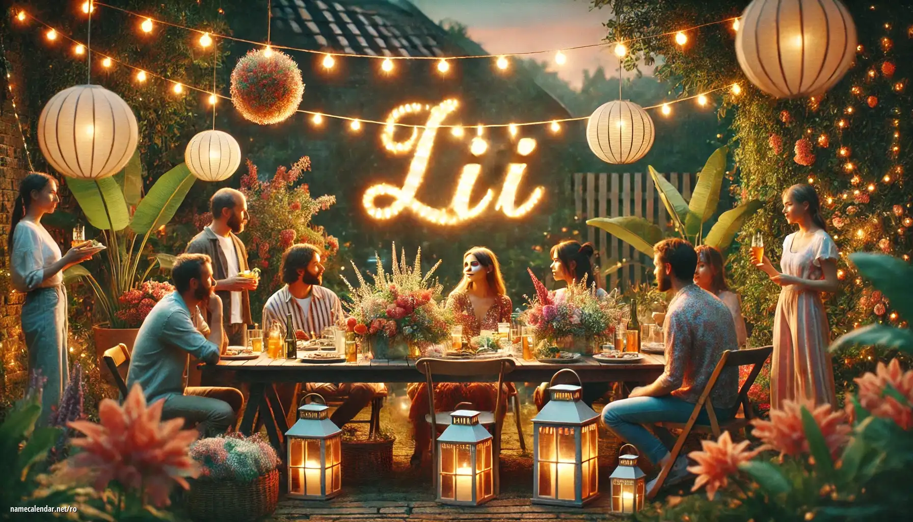 Sărbătorirea zilei onomastice și a numelui - Lii