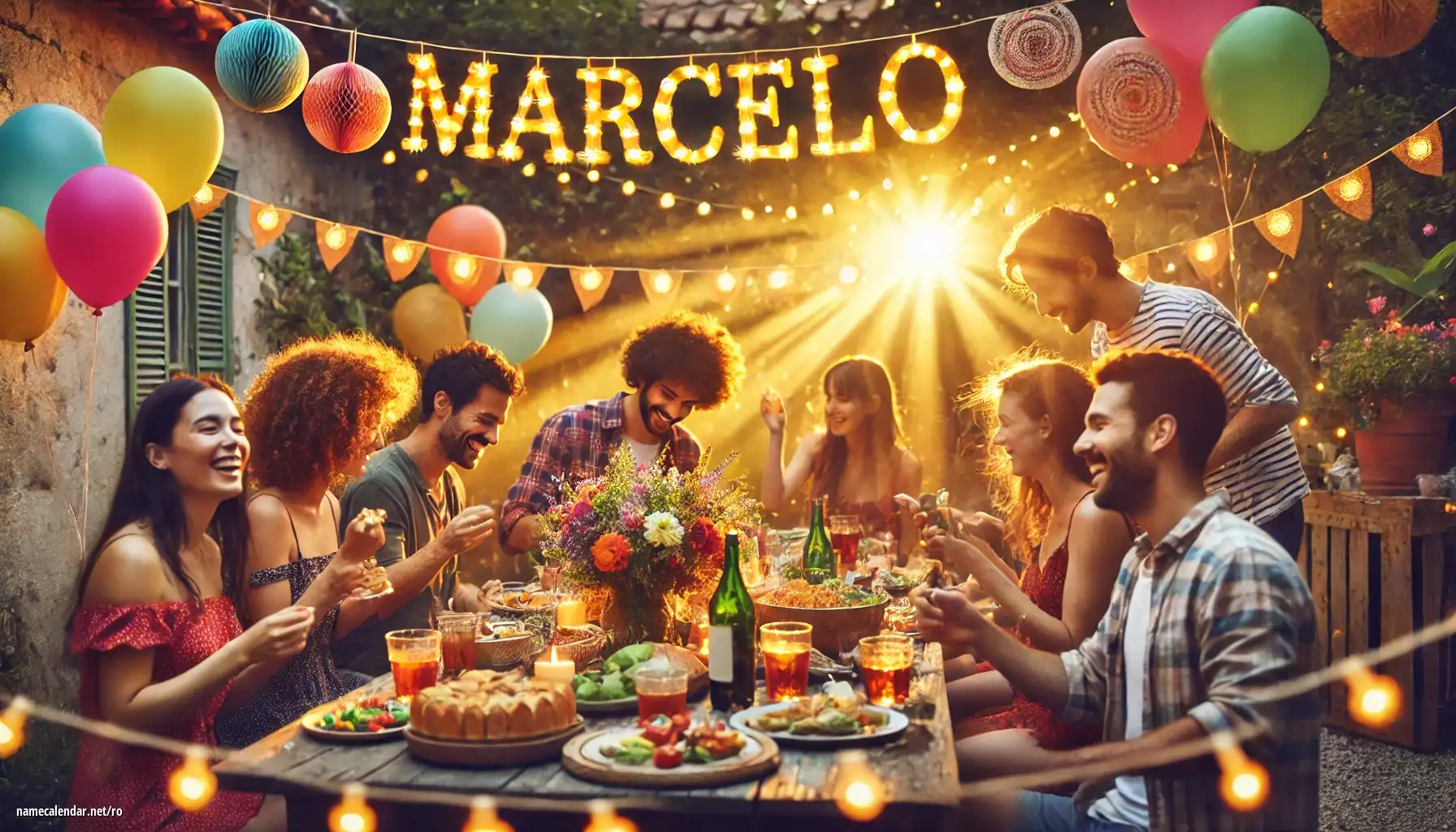 Sărbătorirea zilei onomastice și a numelui - Marcelo