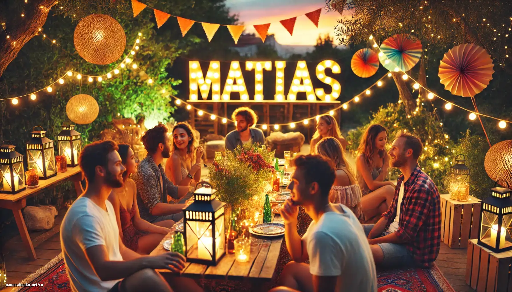 Sărbătorirea zilei onomastice și a numelui - Matias